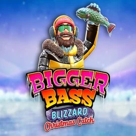 Bigger Bass Blizzard Christmas Catch online game logo by Pragmatic Play on retrozinoo.nl