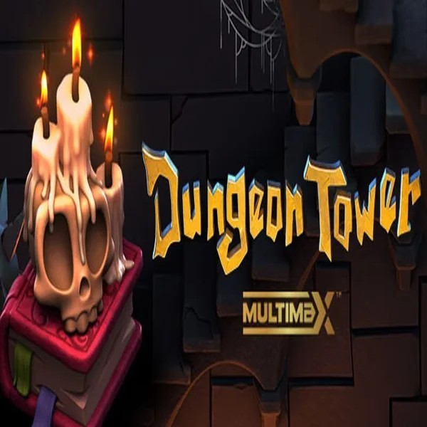 Official Slots logo: Dungeon Tower by Peter & Sons at Retrozino Casino