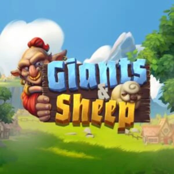 Giants and Sheep by Relax Gaming, showcased at retrozinoo.nl – game logo